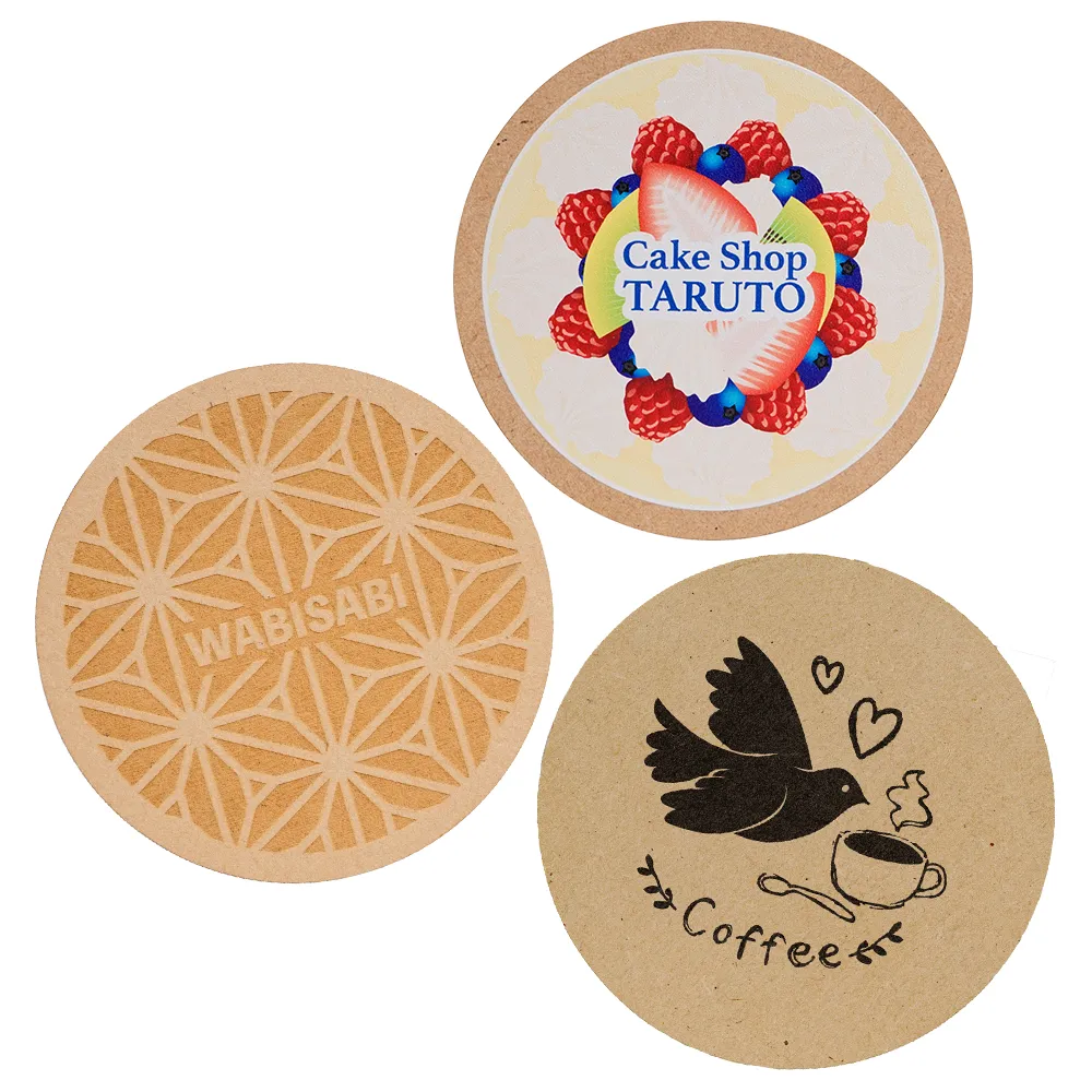 MDFコースター丸型