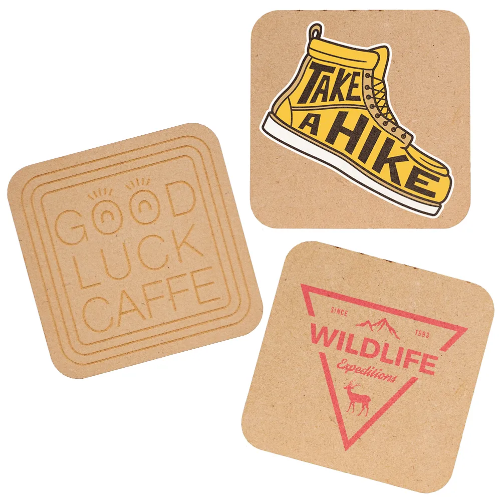 MDFコースター四角型