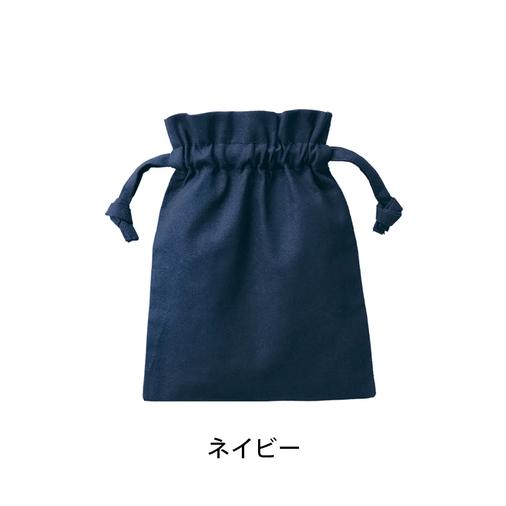 厚手コットンフリル巾着カラー(S)