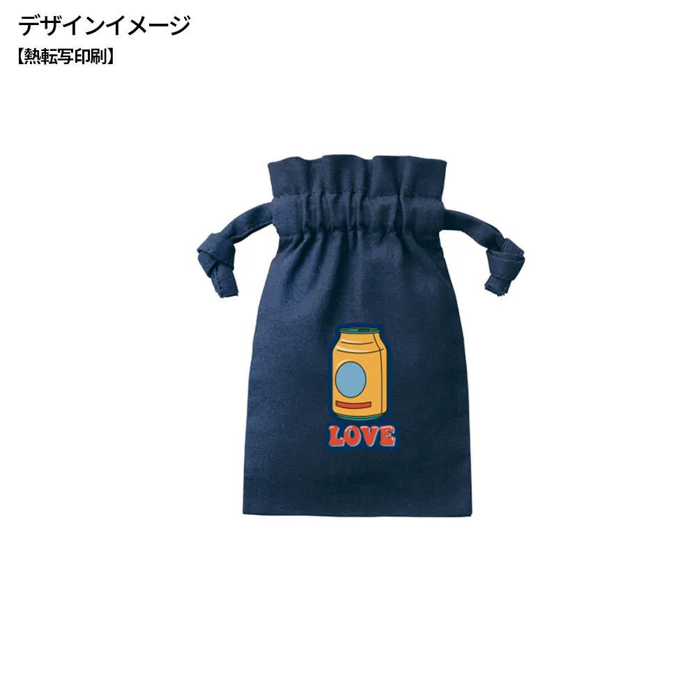 厚手コットンフリル巾着カラー(SS)