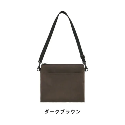 デイタフ･テントクロスポケット付きサコッシュ(撥水加工)