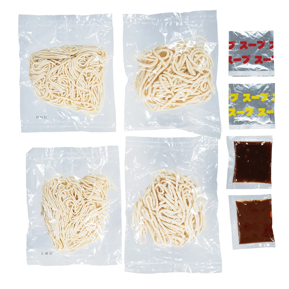 麺の極　四天王の集い4人前(ラーメン&つけ麺)