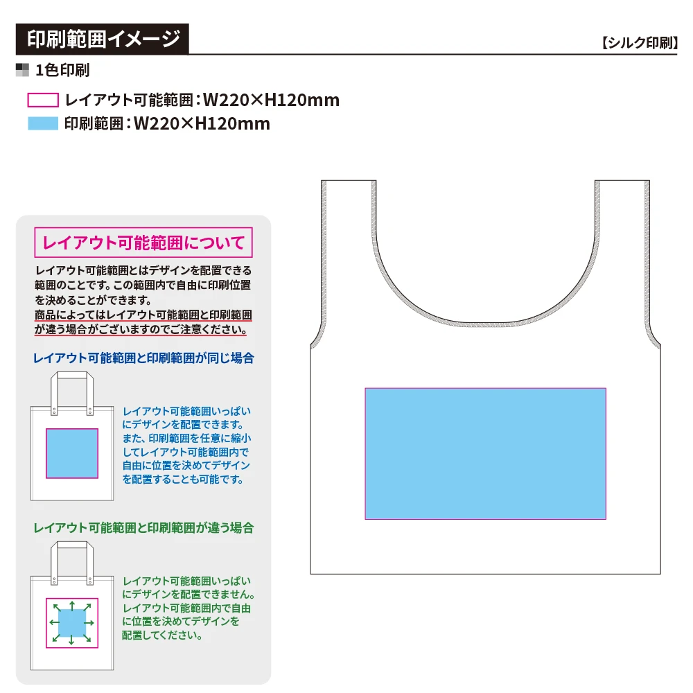 厚手コットンフラットミニマルシェバッグナチュラル