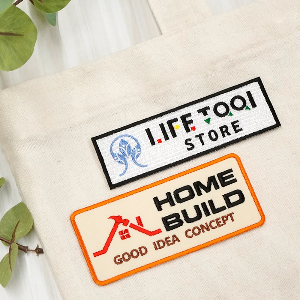 オリジナル刺繍ワッペン(100×50mm)