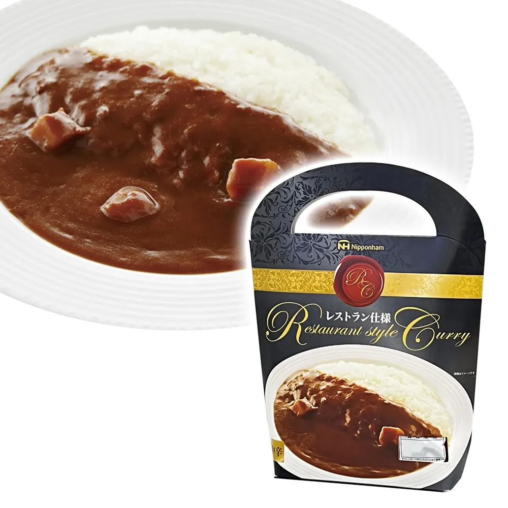 日本ハム　レストラン仕様カレー中辛4袋