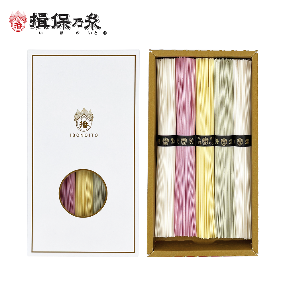 【揖保乃糸】手延素麺　彩り・華－HANA－(5束)