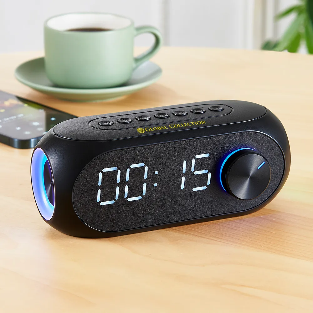 ワイヤレススピーカー付クロック ジラーレ