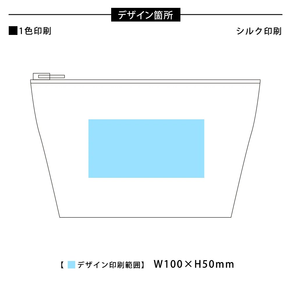 スフィア・リサイクルデニムポーチ