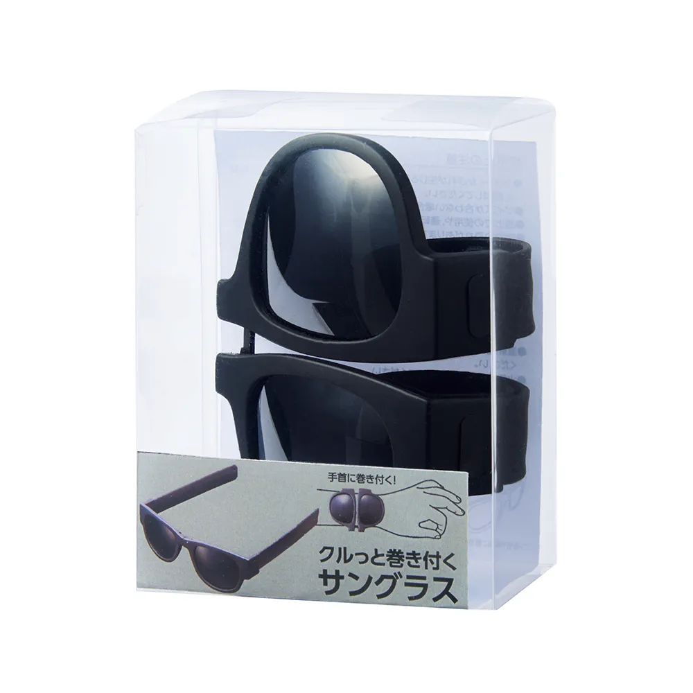 クルっと巻き付くサングラス