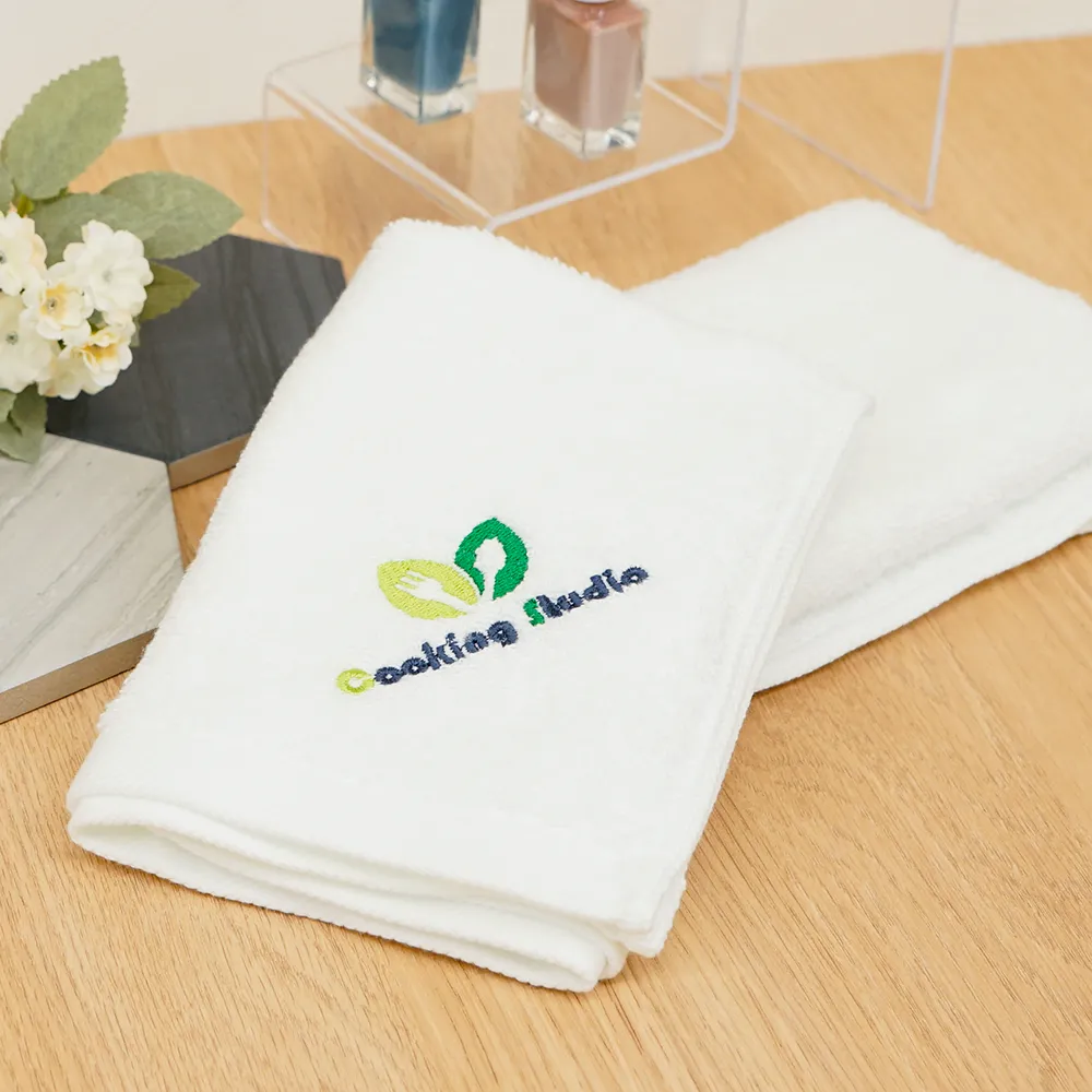 今治刺繍ハンドタオル(耳へム)