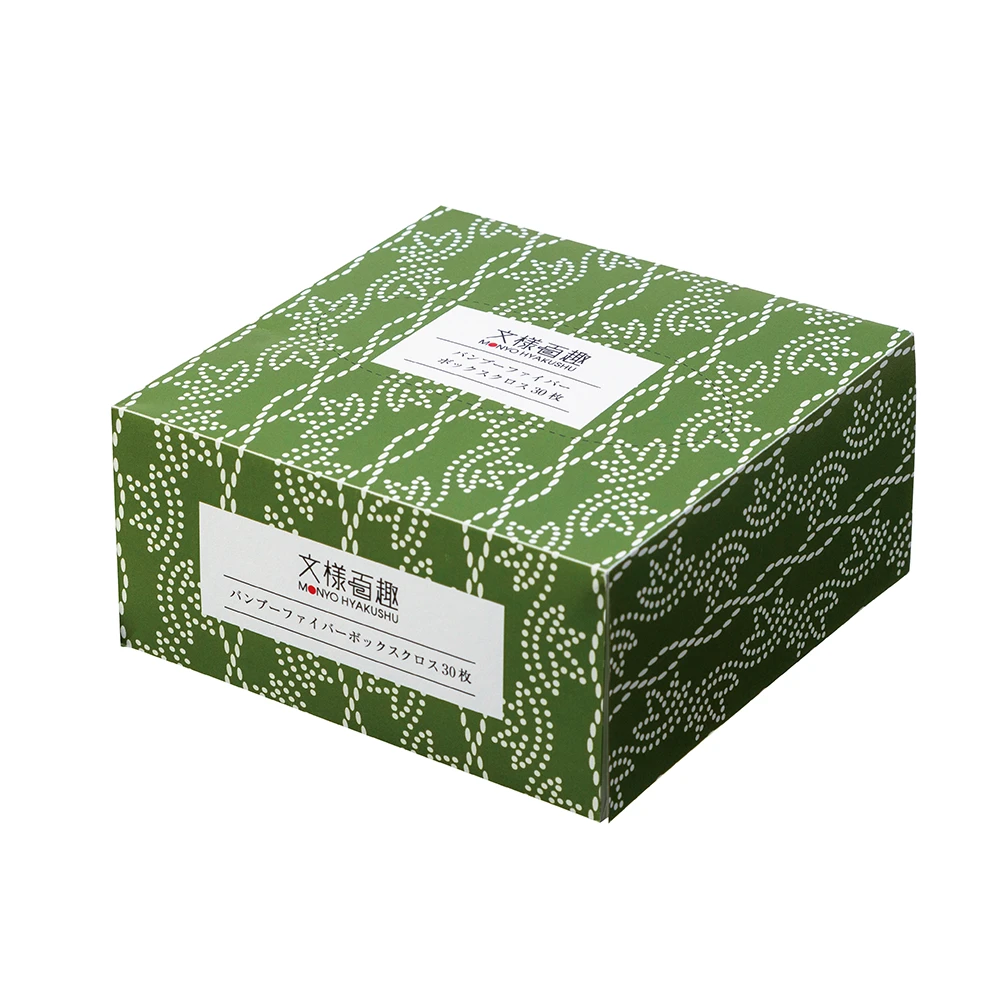文様百趣　バンブーファイバーボックスクロス(30枚)