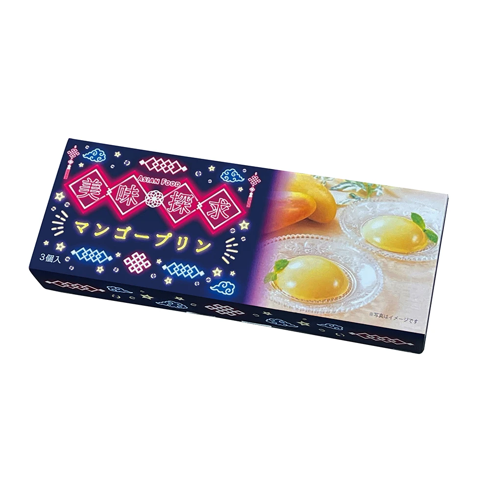 美味探求アジアンフード　マンゴープリン3個入
