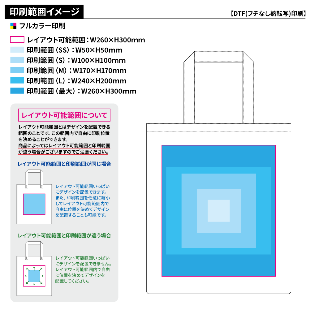 ライトキャンバスフラットバッグ(L)カラー