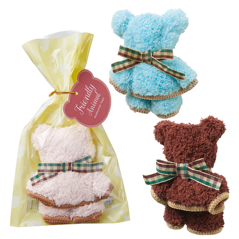 なかよしクマさんハンカチタオル