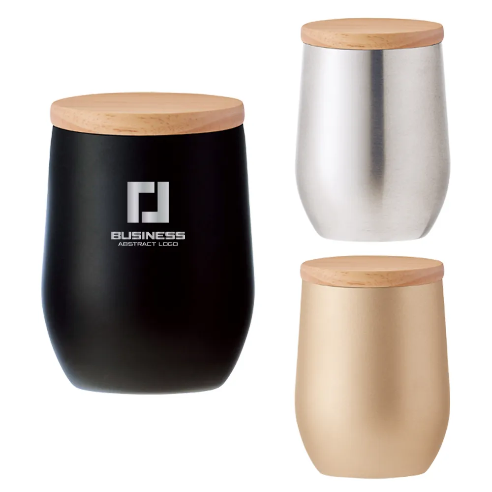 ウッドキャップ・ラウンドタンブラー350ml