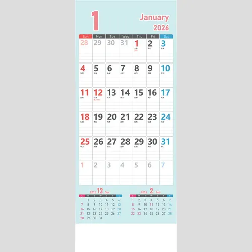 パステルカラーマンスリー　JT7