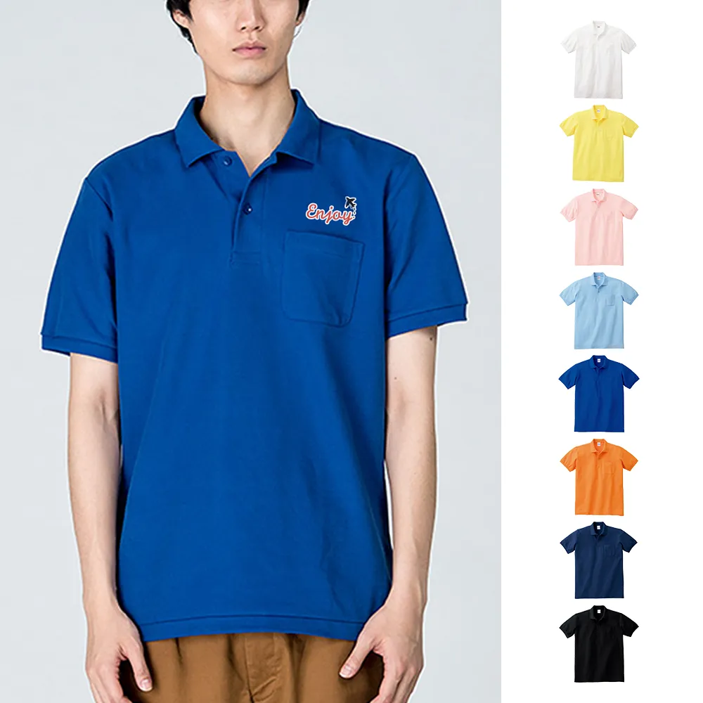 Printstar T/Cポロシャツ(ポケット付)(フルカラー印刷)