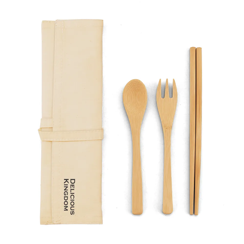 バンブーカトラリー3Pセット(ケース付き)