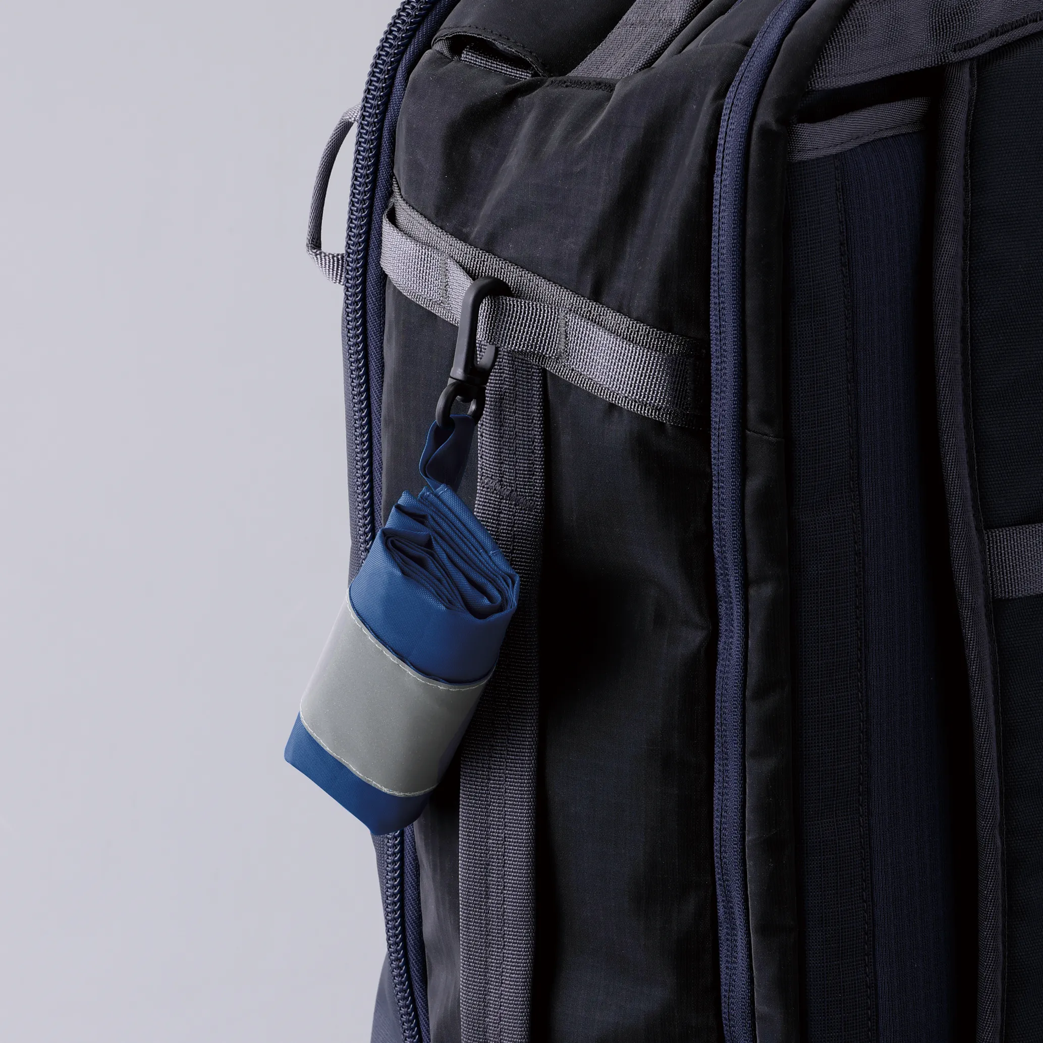 ポータブルリフレクターエコバッグ(フック付き)