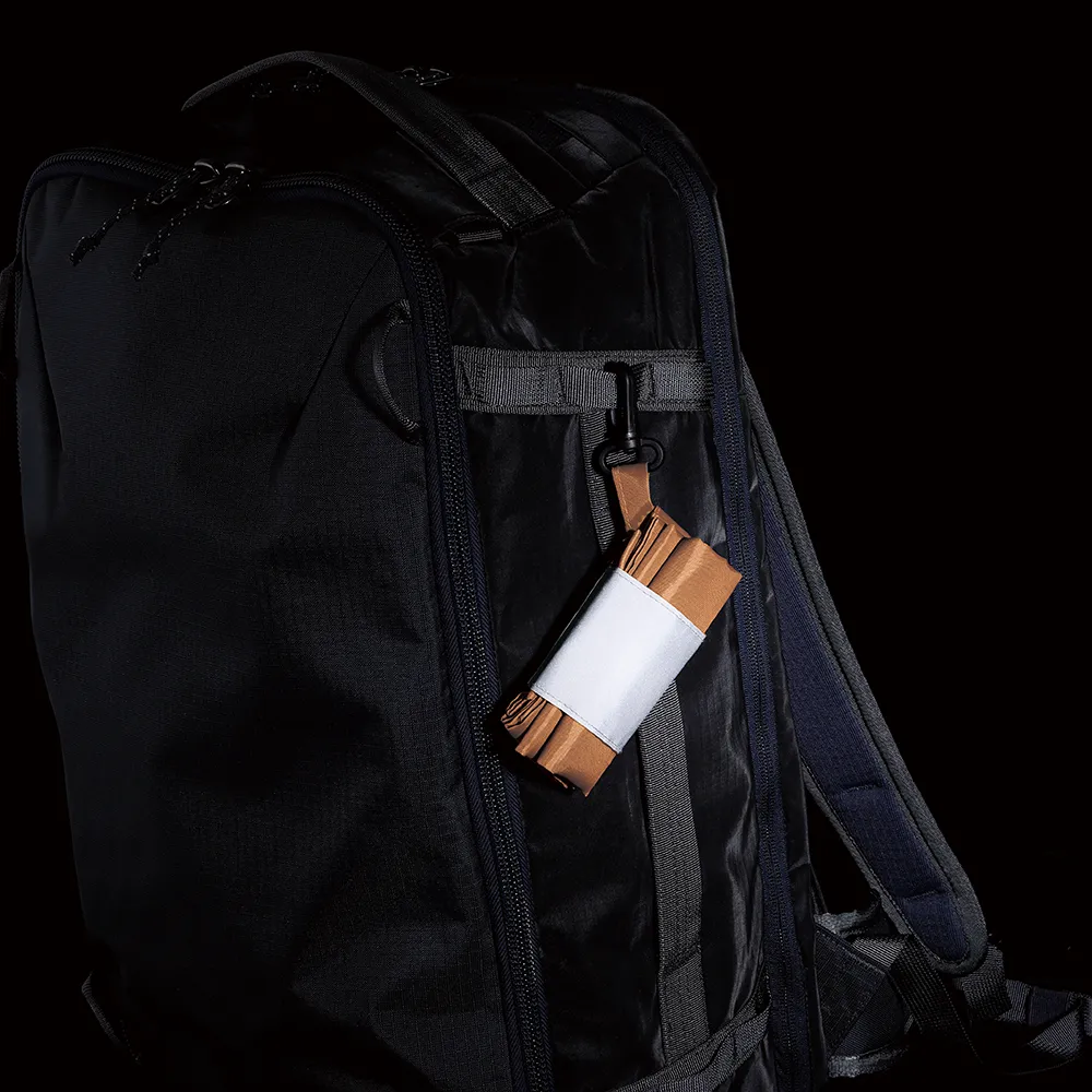 ポータブルリフレクターエコバッグ(フック付き)