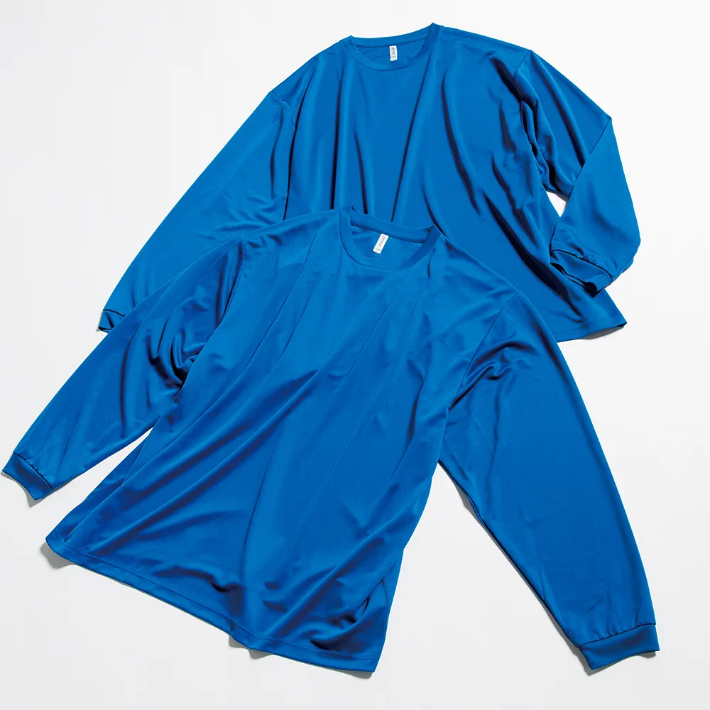 glimmer ドライ長袖Tシャツ(1色印刷)