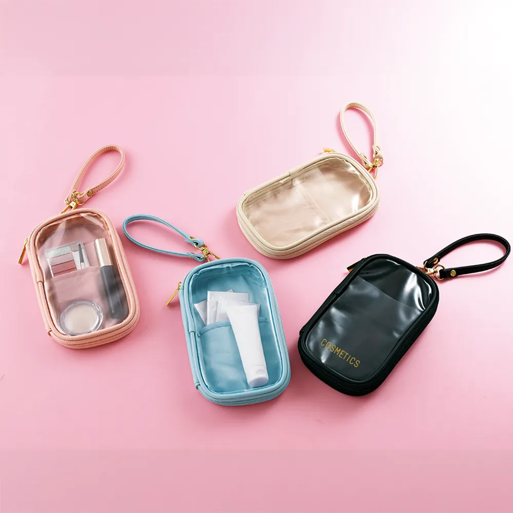 クリアキャリーポーチ(ストラップ付)