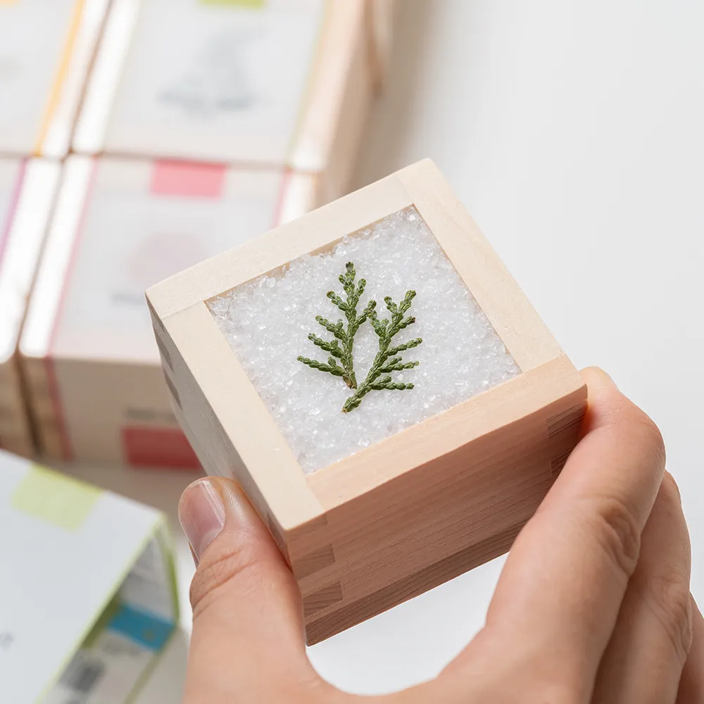 オリジナル 枡ソルト(Math Salt)