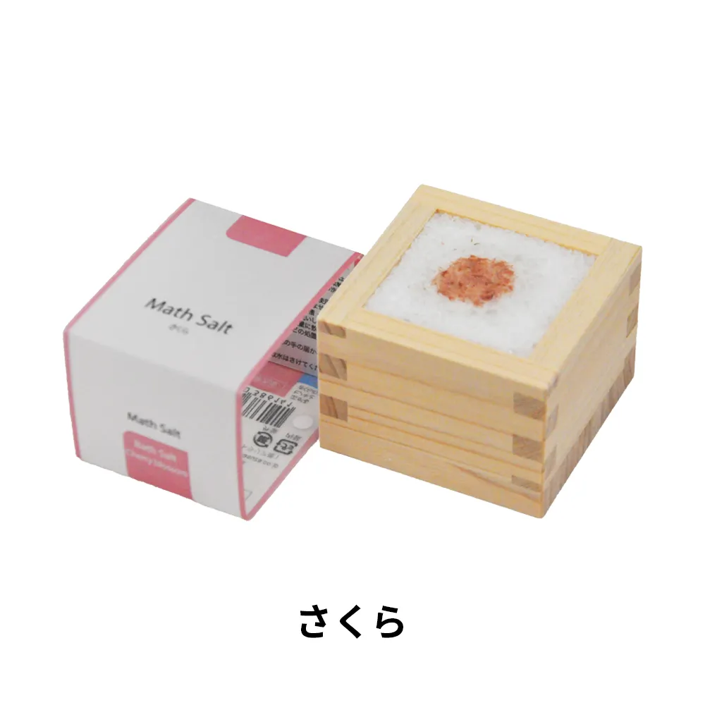 オリジナル 枡ソルト(Math Salt)