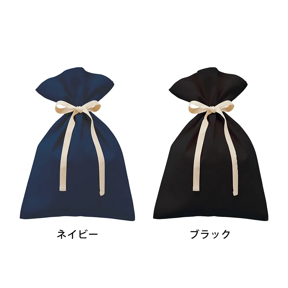厚手コットンラッピング巾着(M)カラー