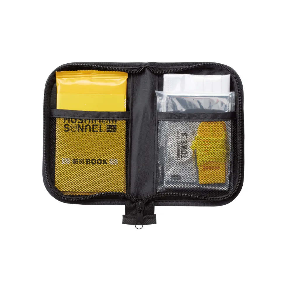 モシモニソナエル　防災ポーチ7点セット(既製品)