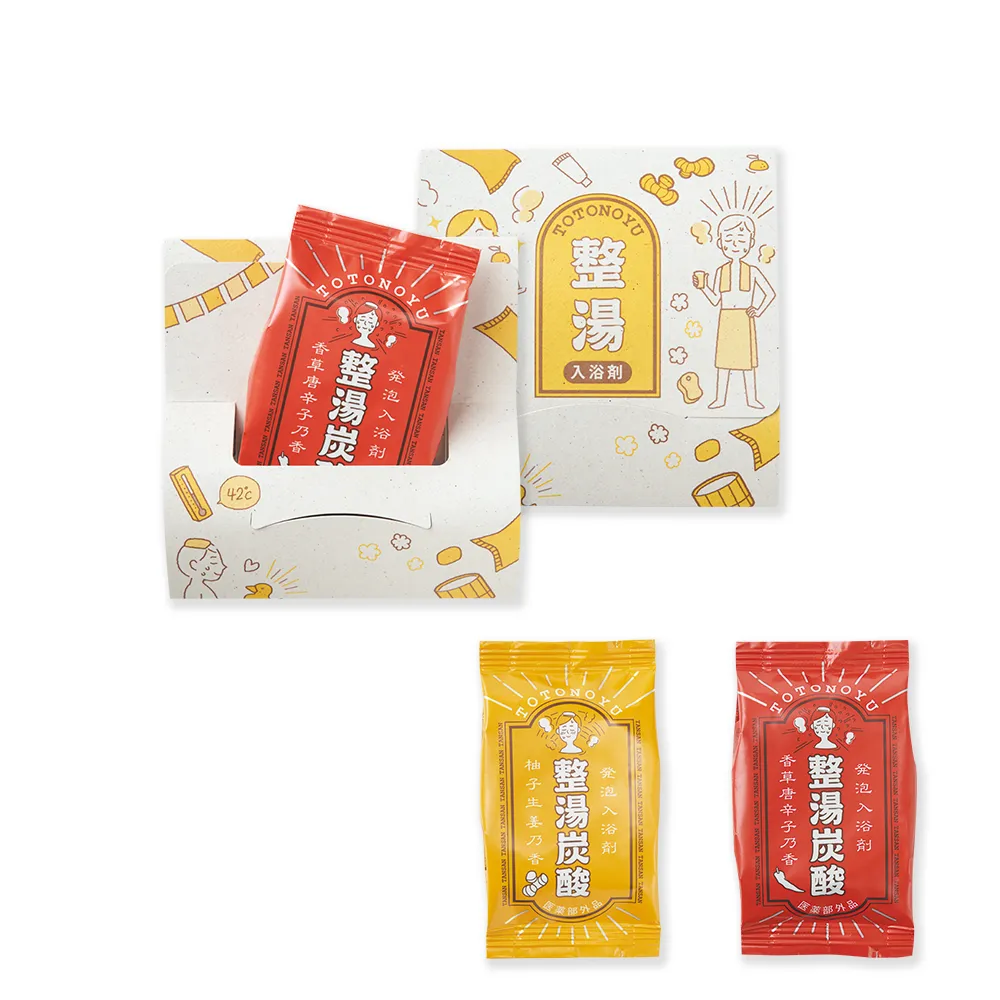 入浴剤　整湯炭酸　1錠入(既製品)