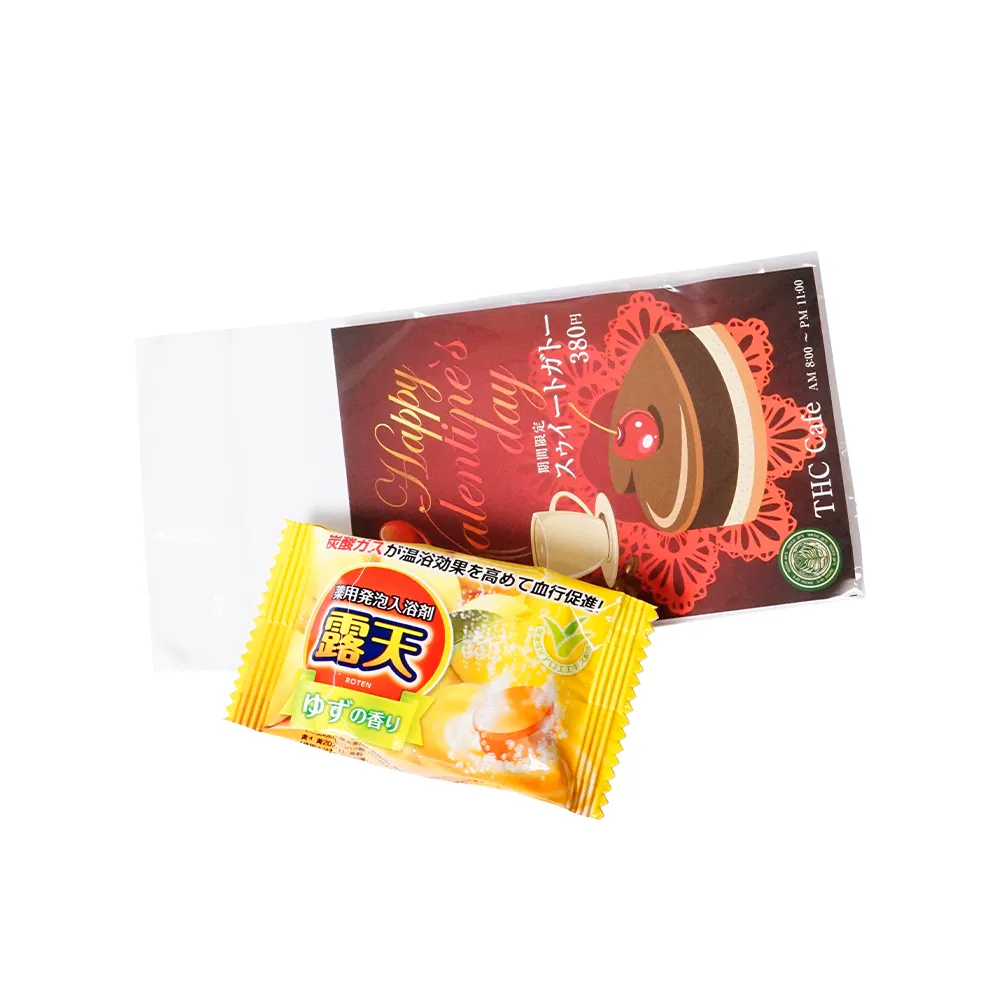 露天　薬用発泡入浴剤　クリアアソート(オリジナルチラシ)