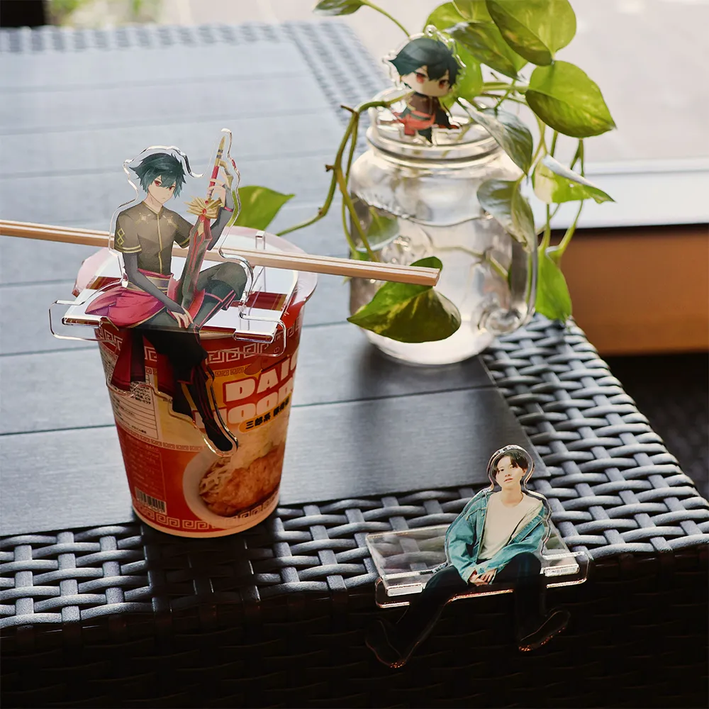 オリジナル おすわりアクリルスタンド