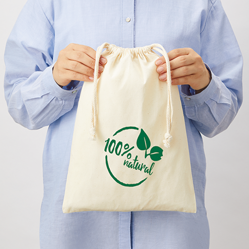 コットン巾着(L)カラー