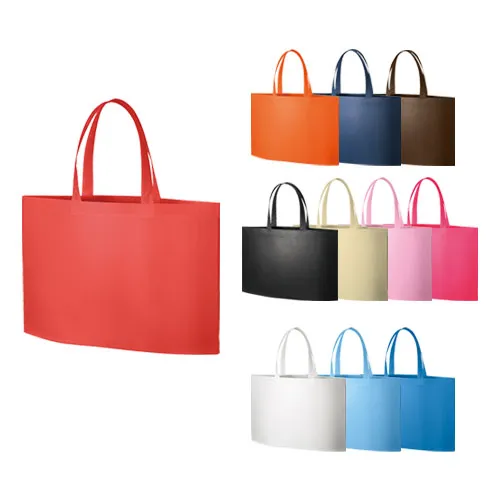 不織布イベントバッグガゼットマチ付