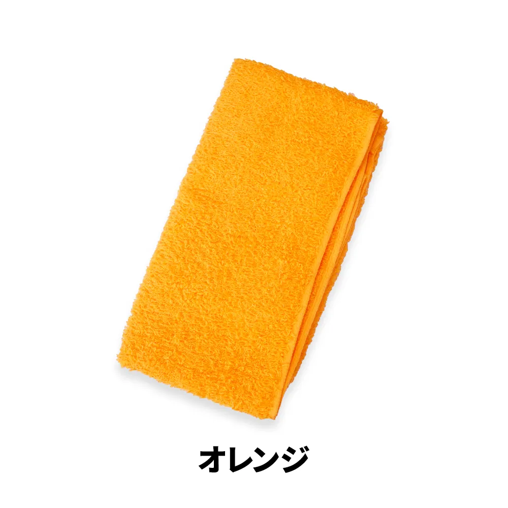 【カラー・両袖】国産製フェイスタオル