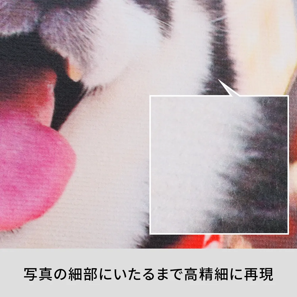 ライトタッチマイクロファイバーミニハンカチ20cm(フルカラー印刷)