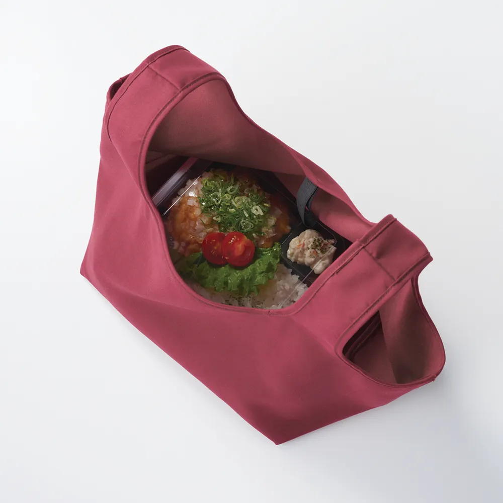 エコモ･フワリエ 再生PET マチ広バッグ