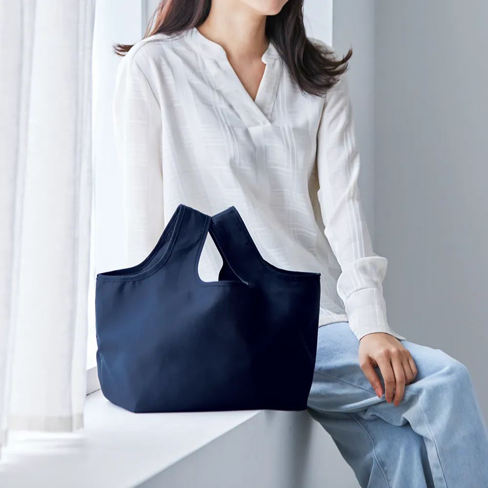 エコモ･フワリエ 再生PET マチ広バッグ