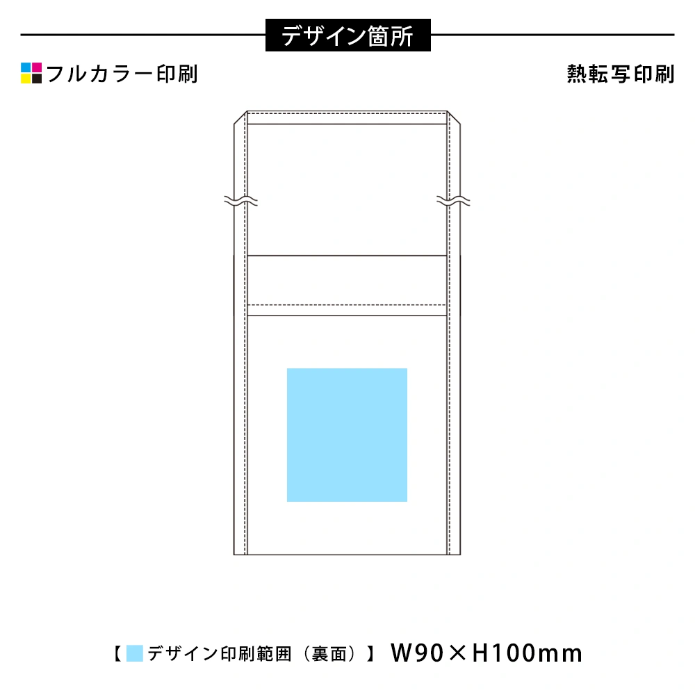厚手コットンミニサコッシュ　カラー
