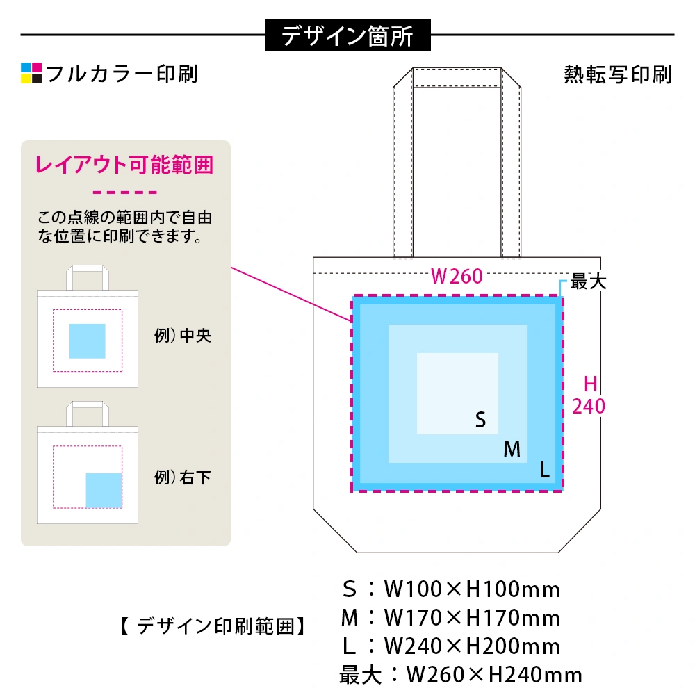 厚手コットンベーシックトート ナチュラル(M)