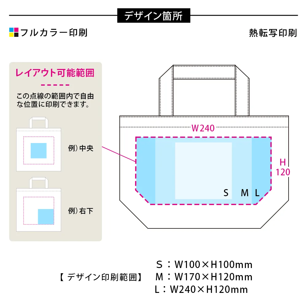 オーガニックコットンキャンバストートナチュラル(S)