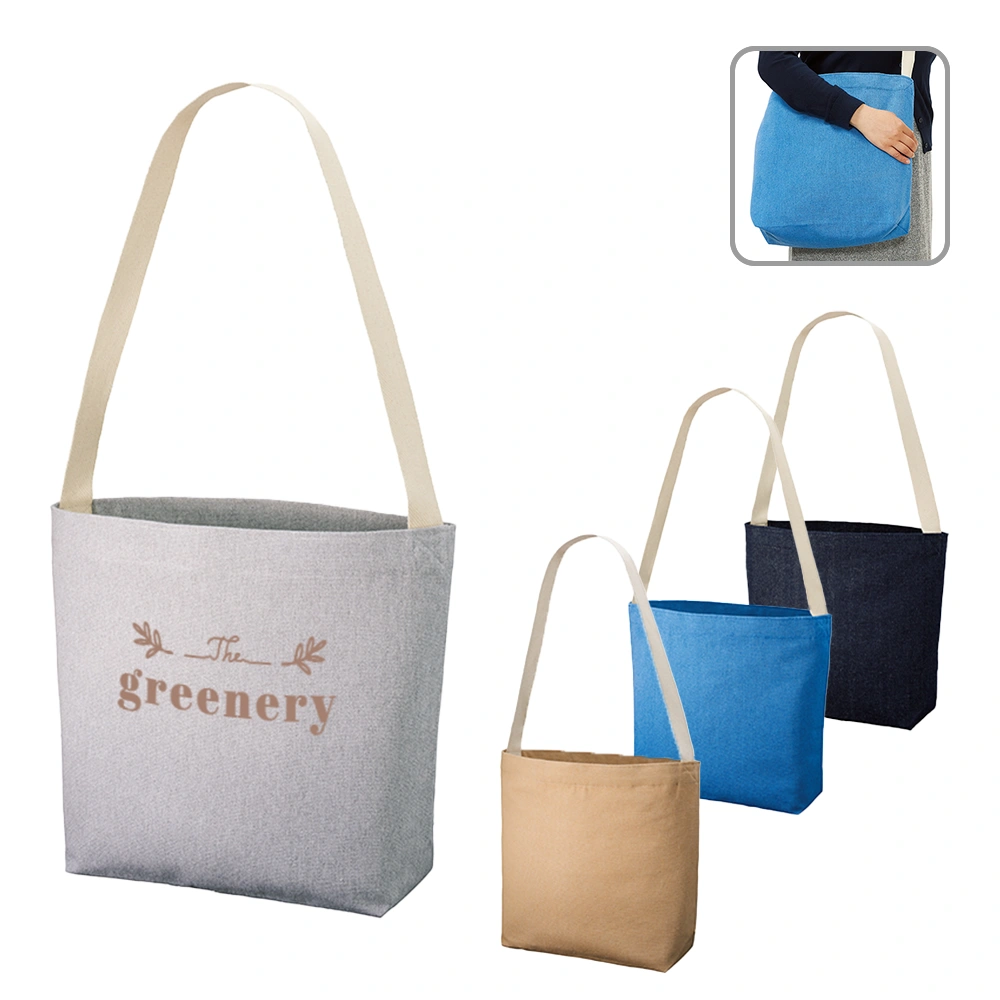 シャンブリックキャンバスショルダートート