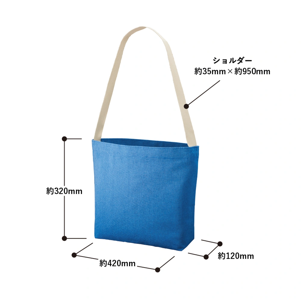 シャンブリックキャンバスショルダートート