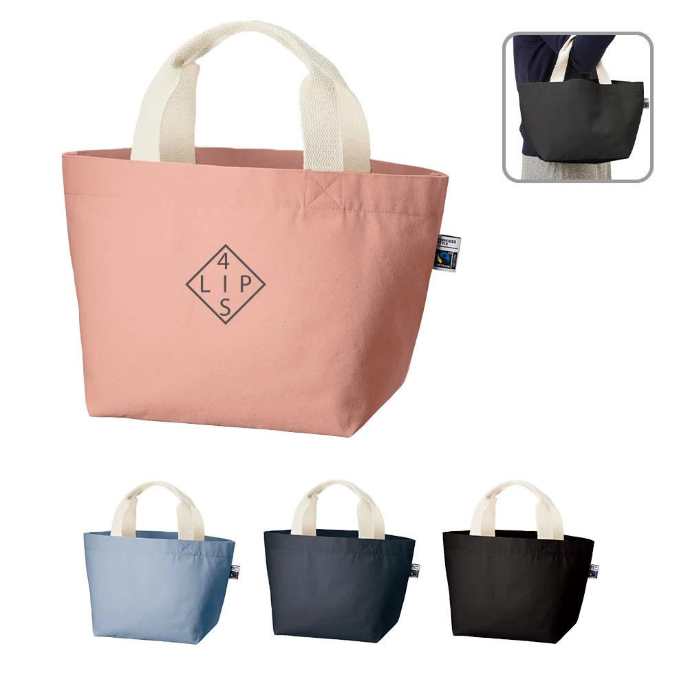 フェアトレードコットンキャンバストート(S)カラー