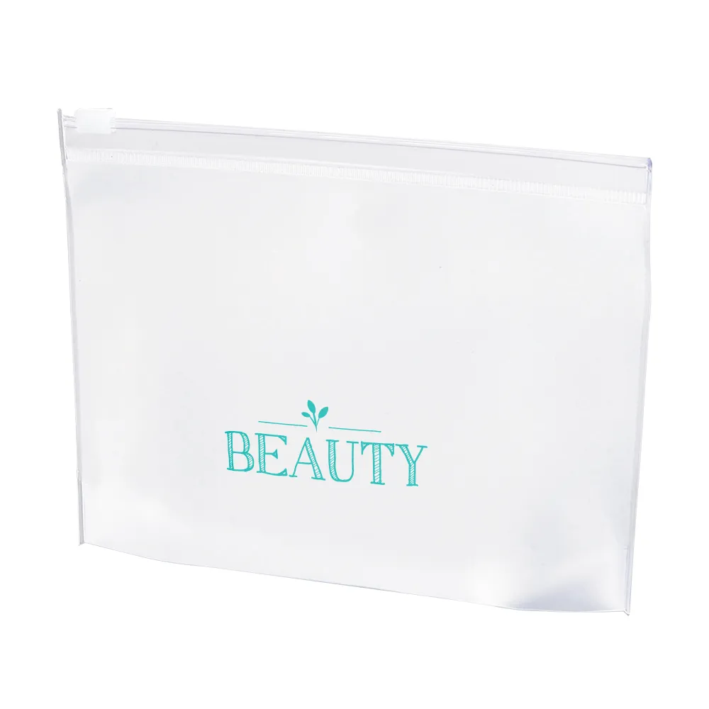 フロストクリア・ガゼットファスナーポーチ(M)