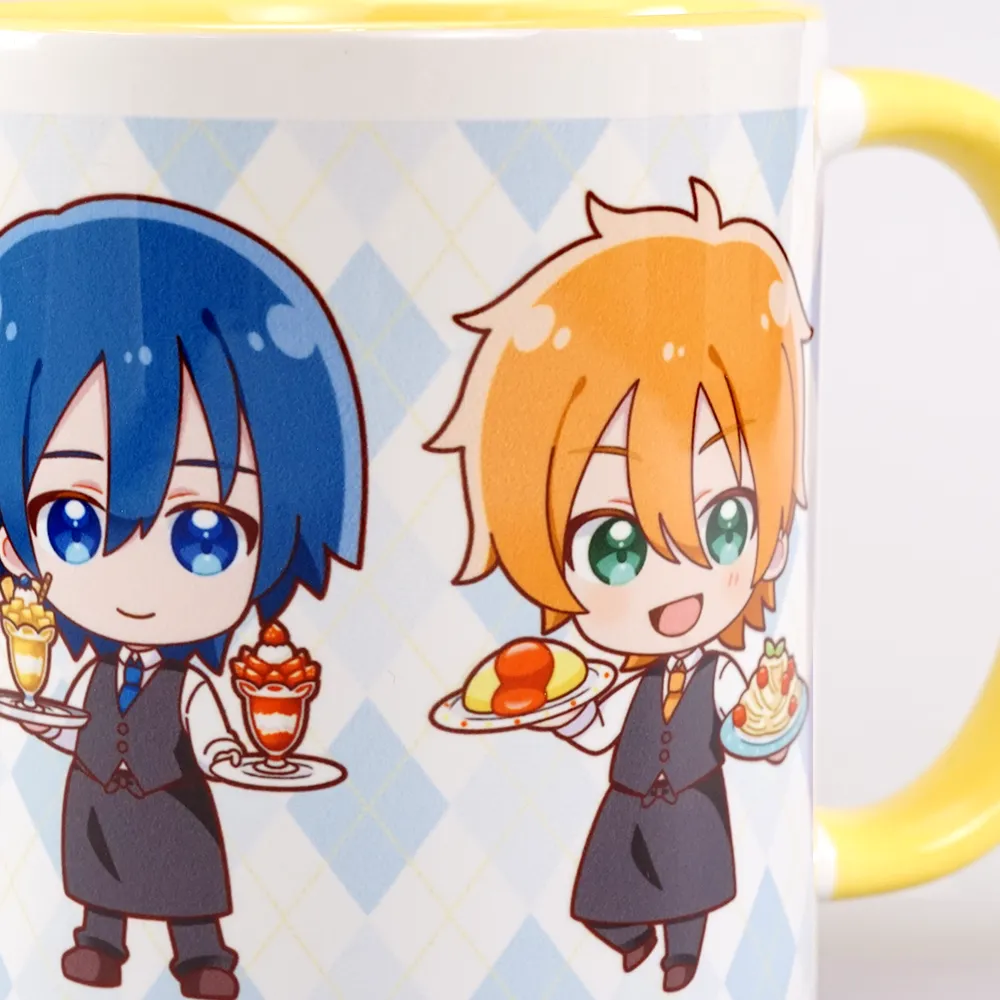 フルカラー陶器マグカップ(M)350ml(インナーカラー)