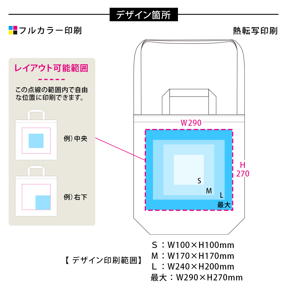 オーガニックコットンキャンバスWスタイルバッグ ナチュラル