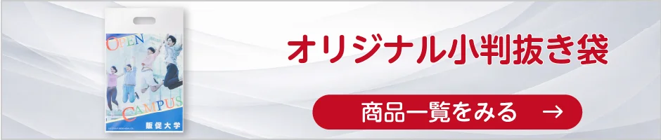 オリジナル小判抜き袋の商品一覧へ